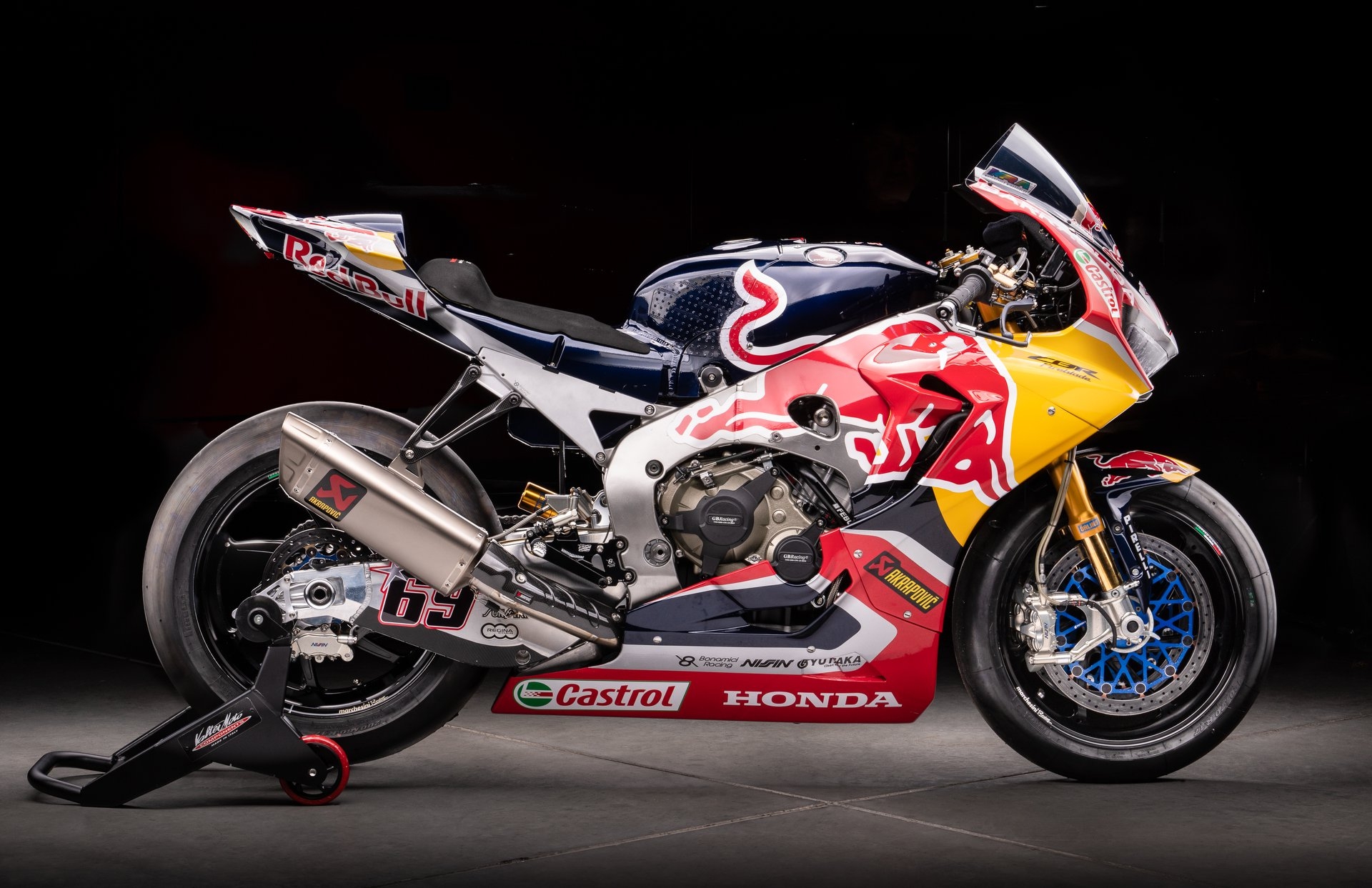 selecteer Riet Vervuild Honda CBR1000RR SP2 van Nicky Hayden staat te koop