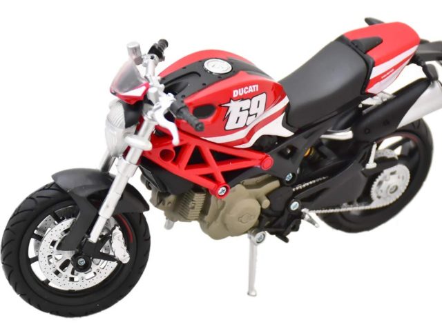MotorRAI in Miniatuur Ducati Monster 796, schaal 1 op 12