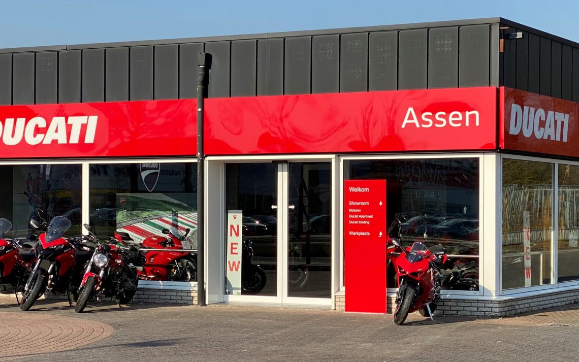 Nu ook Ducatidealer in Assen MotorRAI.nl