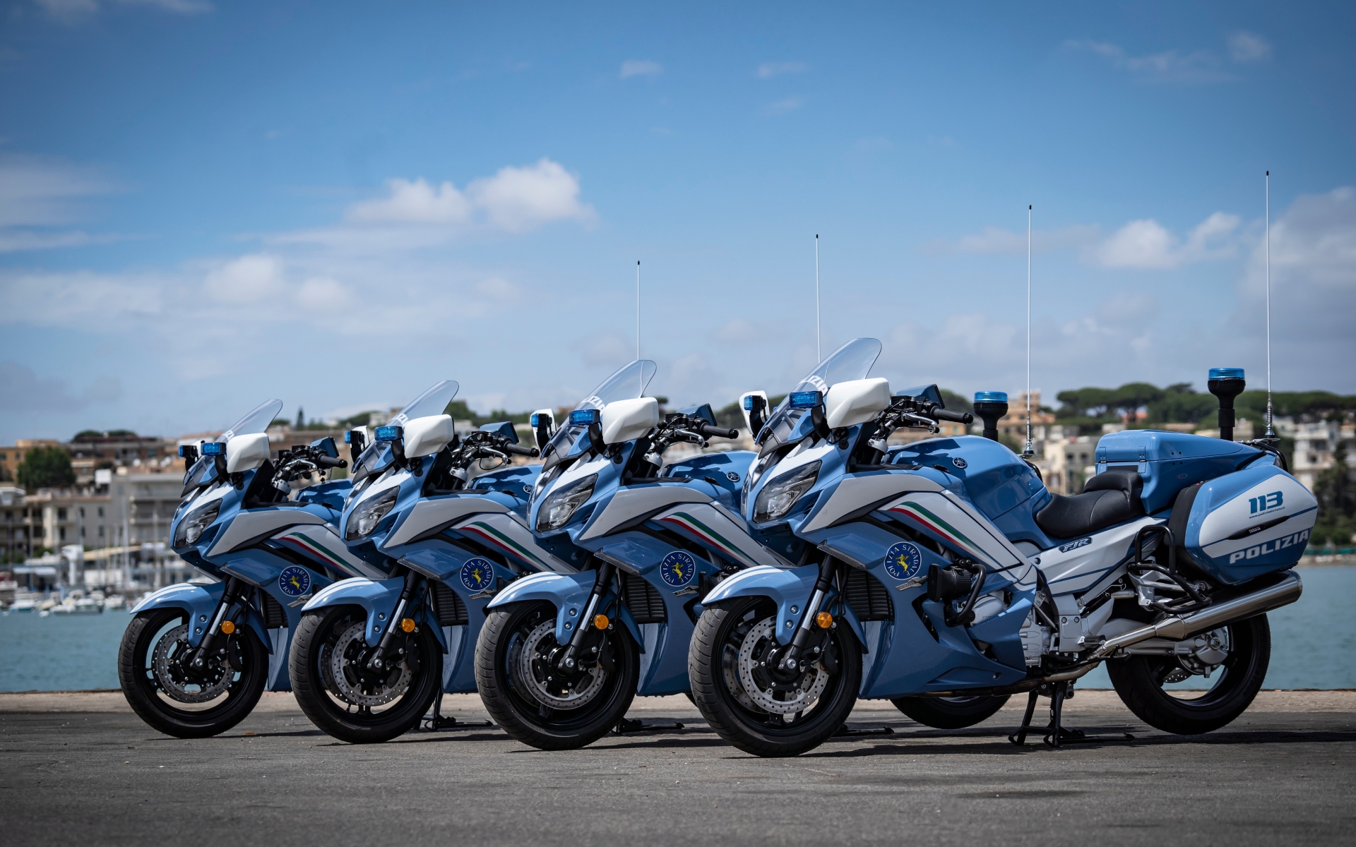 Italiaanse nationale politie kiest voor Yamaha FJR1300AE