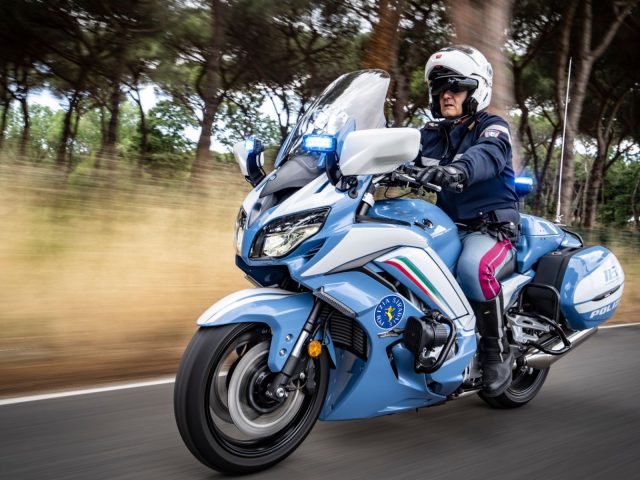 Italiaanse nationale politie kiest voor Yamaha FJR1300AE